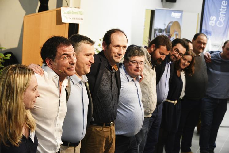 L'ancien rugbyman a rassemblé les membres de la FNSEA du Loiret pour « la causerie » d'avant-match afin de renforcer les liens du réseau syndical.