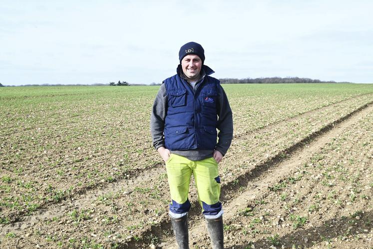 Fabien Bourgueil, céréalier et producteur de semences à Lancôme est le nouveau président du syndicat agricole Jeunes agriculteurs de Loir-et-Cher. 