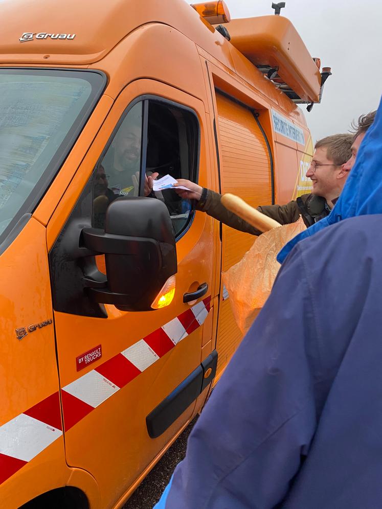 À Meaux (Seine-et-Marne) lors de la mobilisation des agriculteurs fin janvier 2024.