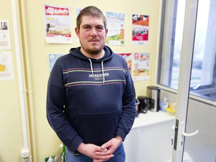 Sylvain Marcuard est le nouveau président de Jeunes agriculteurs d'Eure-et-Loir.