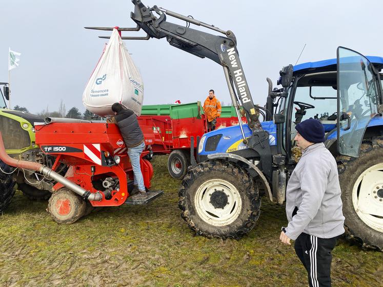 Une belle action qui allie sensibilisation au gaspillage du foncier et solidarité. 