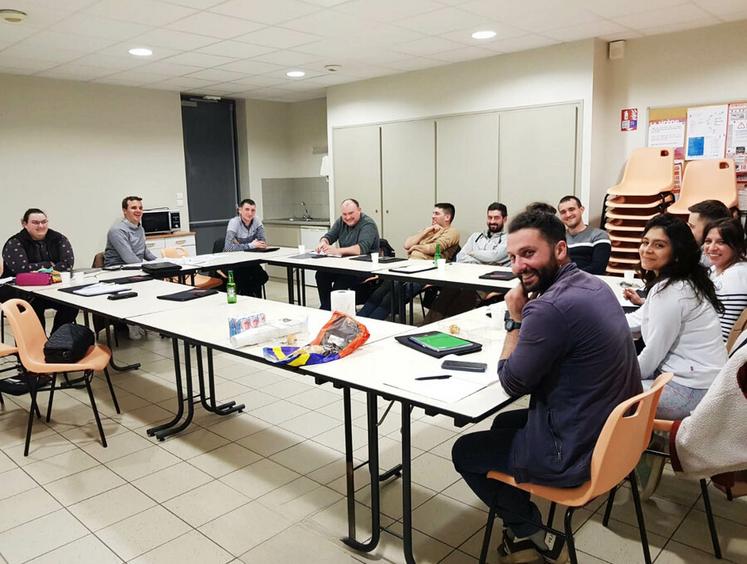 Nesploy, mardi 5 mars. Le conseil d'administration de JA 45, renouvelé il y a peu, s'est réuni sous la présidence de Valentin Caron.