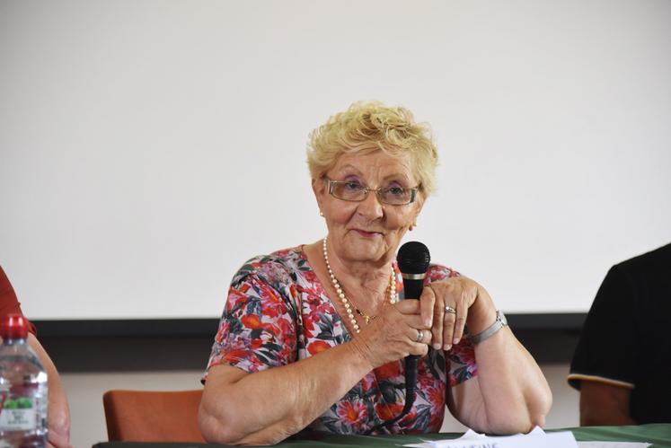 Martine Huger, présidente de la SDAE 45