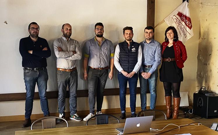 Vendredi 22 mars, à Mennetou-sur-Cher. Un nouveau bureau et conseil d'administration a été élu au sein de Jeunes agriculteurs Centre-Val de Loire lors de son assemblée générale.