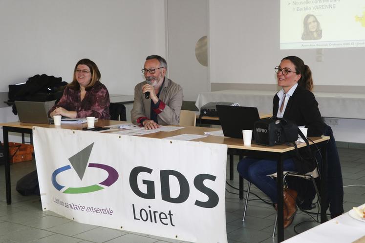 Jeudi 28 mars, à Vienne-en-Val. Le GDS du Loiret a tenu son assemblée générale sous la présidence de Thierry Simonneau.