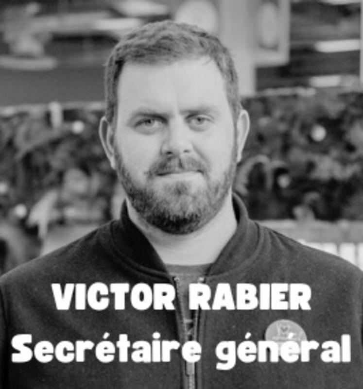 Victor Rabier, secrétaire général de JA Île-de-France ouest.