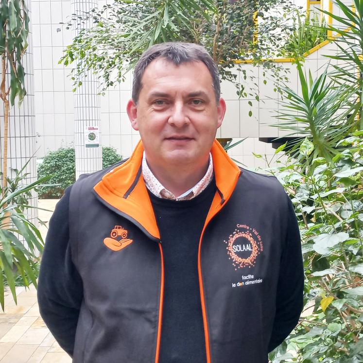 Sébastien Prouteau, agriculteur en Indre-et-Loire, a été élu nouveau président de Solaal Centre-Val de Loire.