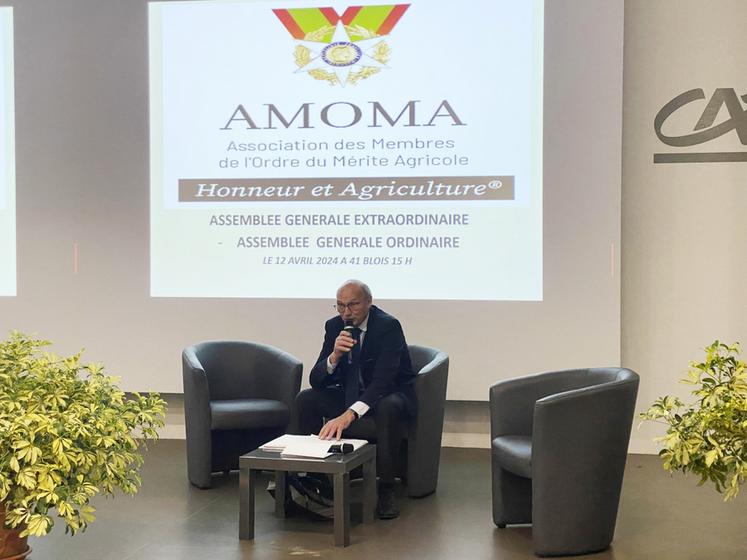 Jean-François Daudin a présidé l'assemblée générale de l'Amoma 41 qui s'est déroulée à Blois, vendredi 12 avril, en présence d'une trentaine d'adhérents. 
