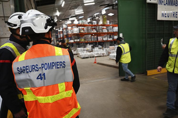 Sur le site Seveso seuil « haut » de la coopérative Axéréal à Blois, un exercice de sécurité de grande ampleur a eu lieu nécessitant la présence des pompiers, jeudi 18 avril. 