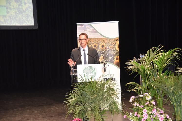 L'allocution officielle du président, un moment très attendu, des adhérents et des invités. 