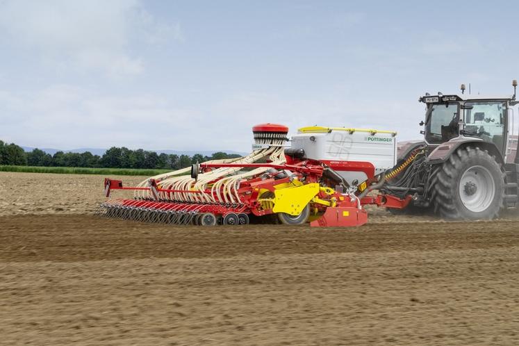 Avoir plusieurs trémies pour les semences et/ou l'engrais donne accès à de multiples combinaisons. 