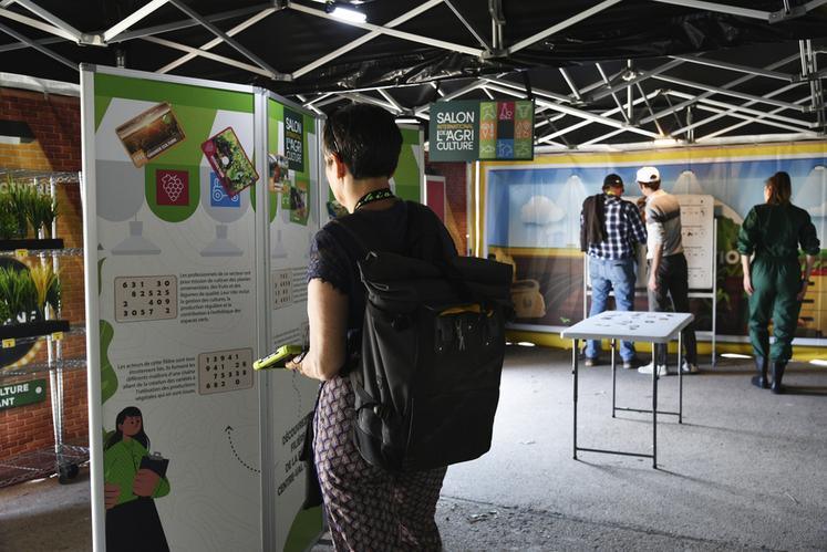 Imaginé par Orientation Centre-Val de Loire, le dispositif Les métiers en scène faisait découvrir les métiers du vivant au travers d'activités ludiques.