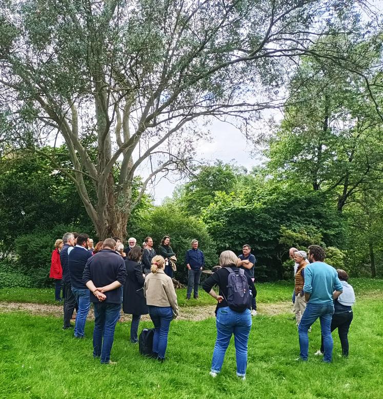 Les 4 et 5 juin, à Rennes (Ille-et-Vilaine). La Chambre d’agriculture du Loiret a organisé un voyage d’études autour de la démarche Terres de sources.