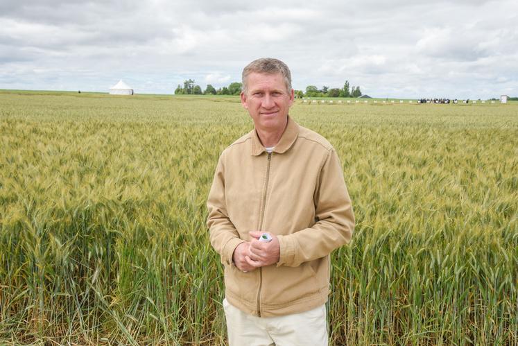 Romain Gallas préside la région eurélienne d'Axéréal.