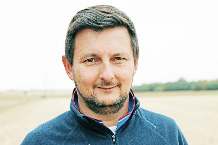 Stéphane Besnard préside la commission agriculture biologique de la FDSEA Île-de-France.