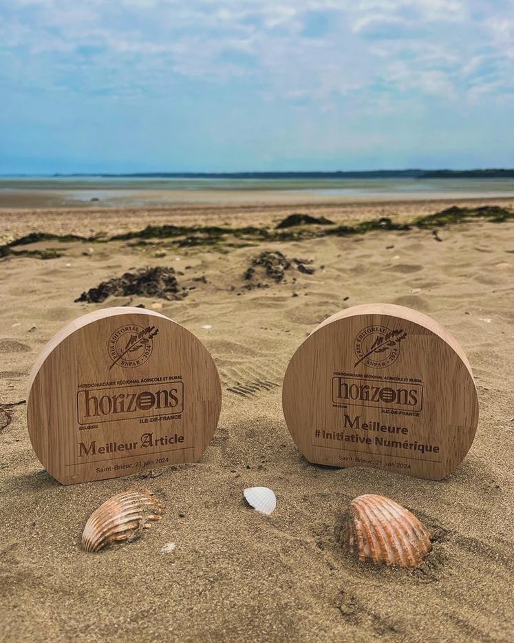 Horizons a reçu deux récompenses dans le cadre du Prix éditorial de la presse agricole et rurale organisé par le SNPAR. Les trophées ont été remis le 21 juin à Saint-Brieuc (Morbihan) à l’occasion du Congrès annuel du Syndicat national de la presse agricole et rurale.