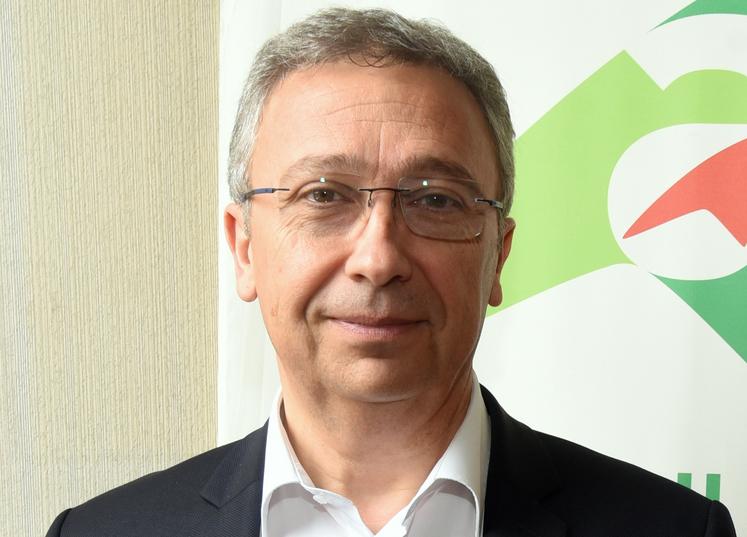 Éric Thirouin est le président de la chambre d'Agriculture d'Eure-et-Loir.