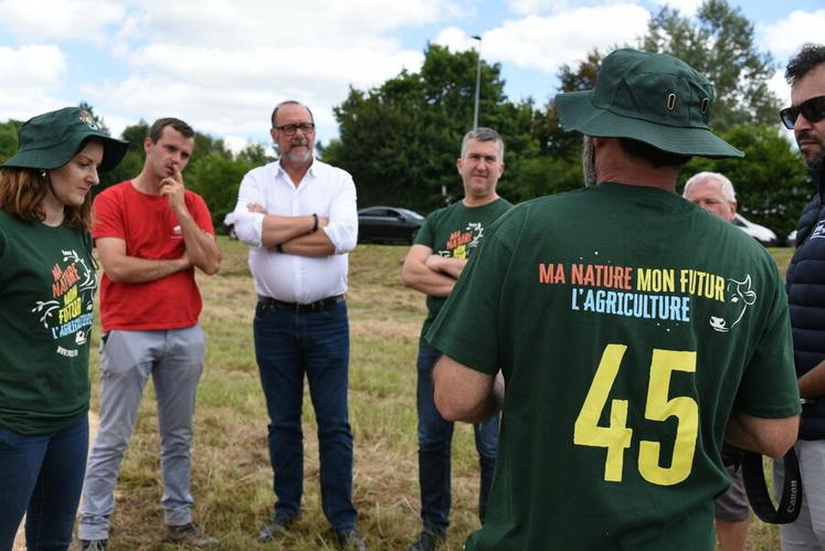 Jeudi 4 juillet, à Jouy-le-Potier.