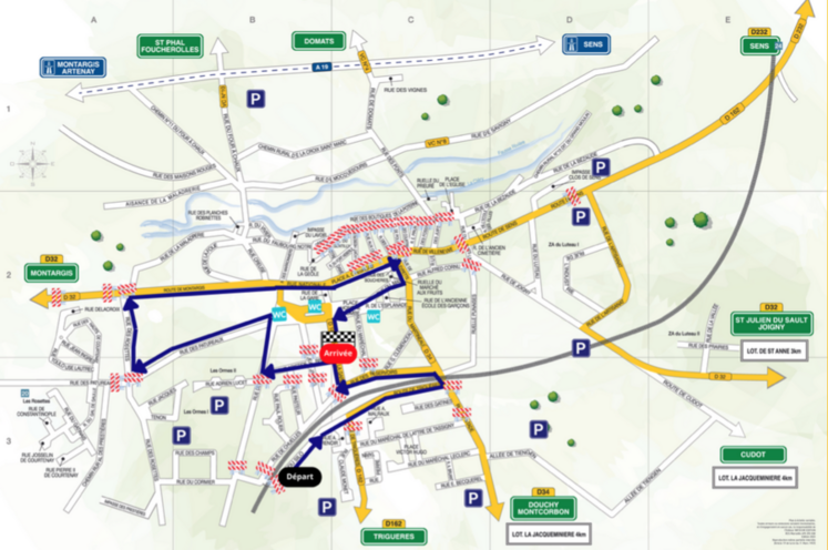 Dimanche 25 août, la grande cavalcade débutera à 15 heures, route de Triguères et terminera son périple avenue de la Gare.