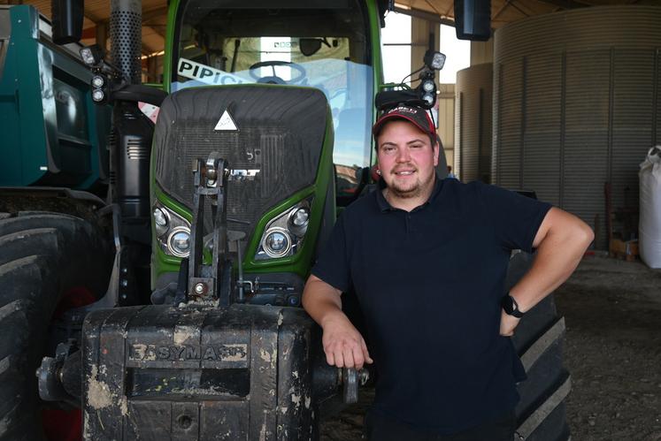 Victor Plichon, membre de Jeunes agriculteurs 41 et exploitant à Mosnes (Indre-et-Loire) fait partie des dix finalistes du concours Graines d'agriculteurs de l'édition 2024. 