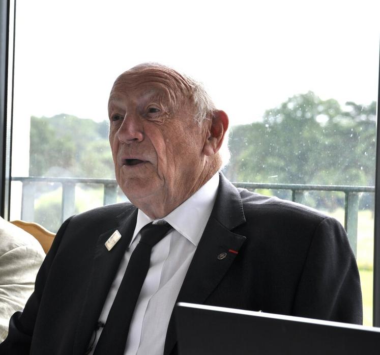 François Lucas préside le Conseil des chevaux d'Île-de-France.