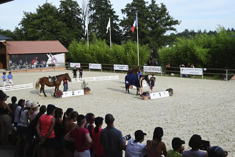 À chaque remise des prix, après une Marseillaise entonnée tous ensemble, une ambiance chaleureuse félicitait les gagnants des épreuves du jour. 