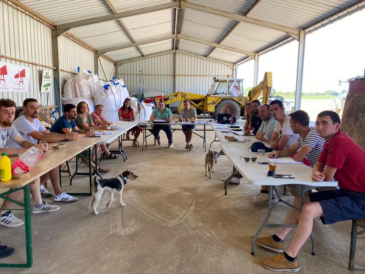 Situation agricole, projets syndicaux, événements… la rentrée est chargée pour le conseil mixte de JA Loiret.