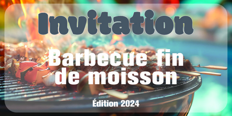 Les barbecues de fin de moisson sont organisés durant toute cette quinzaine.