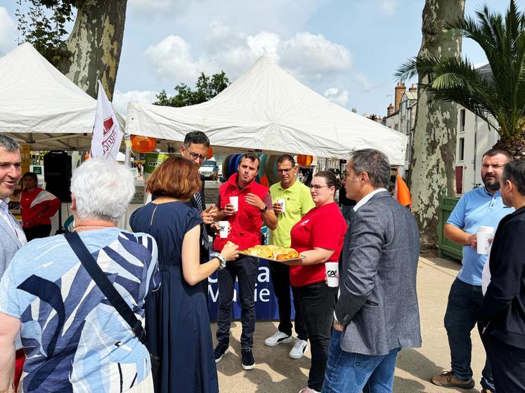 Aux côtés des services de l’État et des OPA partenaires, le président a salué la réussite de l’événement. 