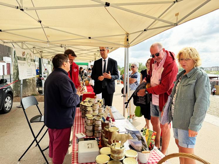 La ferme de la Billoterie a proposé des dégustations aux visiteurs.