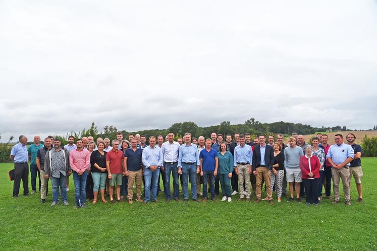 Pécy, mardi 3 septembre. Le conseil d'administration de rentrée de la FDSEA 77 était électif.