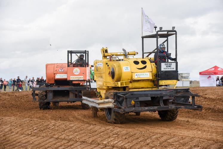 La Loupiote (Courville-sur-Eure), pilotée par Sianni Lablais et Kevin Aveline, a remporté chez les hommes la finale départementale de moiss-batt-cross.