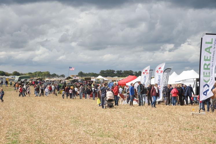 Dimanche 8 septembre, à Écrosnes. Près de 4 000 visiteurs sont venus profiter de la fête organisée par le canton Jeunes agriculteurs de Maintenon. Un succès quasi inespéré.