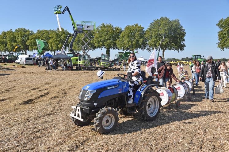 Pour la seconde année consécutive, le petit train a fait le plein de l'ouverture à la fermeture du Festival.