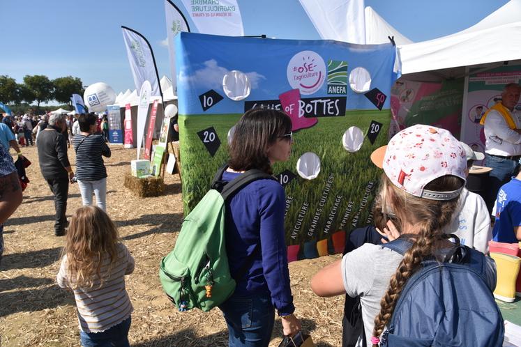 Le village des OPA proposait de nombreux jeux.
