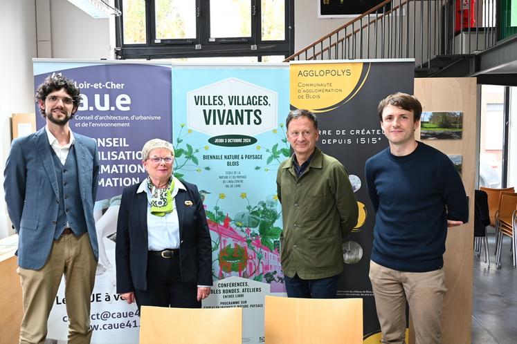 Lundi 23 septembre, Agglopolys et le CAUE* 41 ont présenté le programme de la prochaine biennale Nature et paysage qui aura lieu jeudi 3 octobre à Blois. 