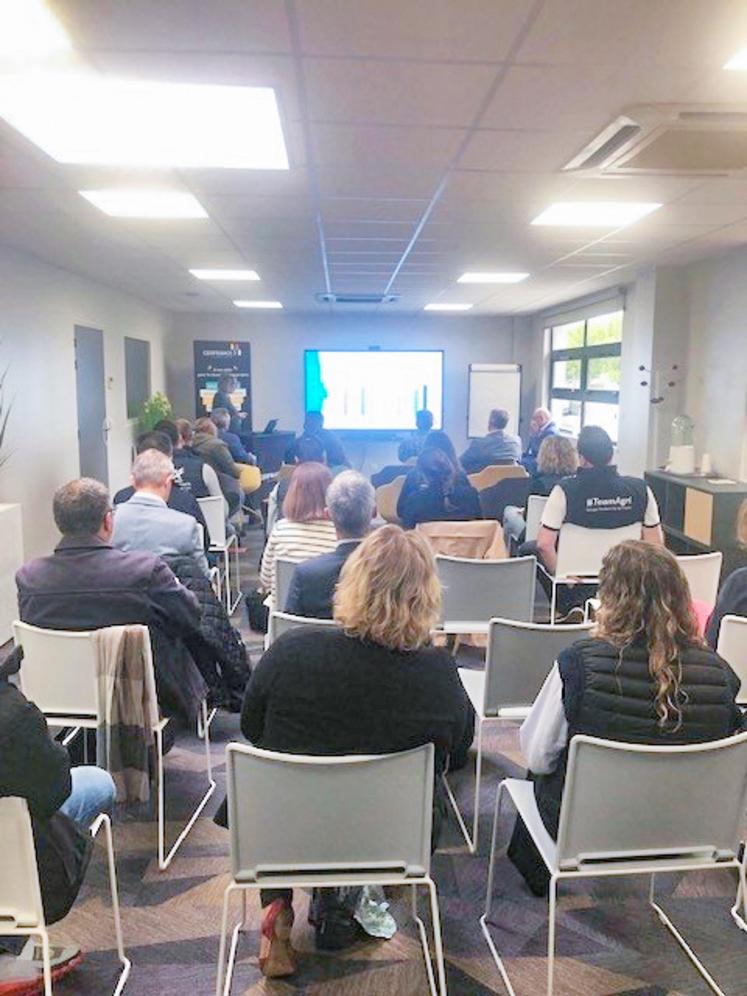 Lundi 23 septembre, à Chartres. Le Cerfrance alliance Centre a brossé, devant les représentants des OPA, le tableau de la santé économique des exploitations.