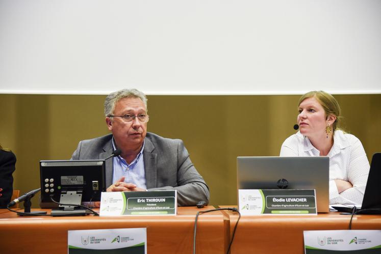 Le 30 septembre, à Chartres. « Nous allons nous battre tous ensemble pour passer cette année », a lancé le président de la Chambre, Éric Thirouin, en conclusion des Universités du soir consacrées à la crise agricole.