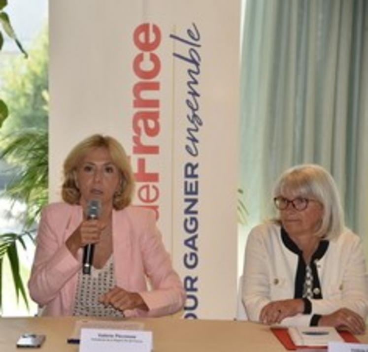 En septembre, Valérie Pécresse, présidente de Région, avait présenté l'aide exceptionnelle pour les agriculteurs impactés par les intempéries. 