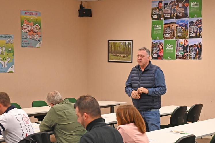 Gilles Leroux, président d'AS Centre-Loire : « L’irrigation est primordiale pour l’agriculture ».