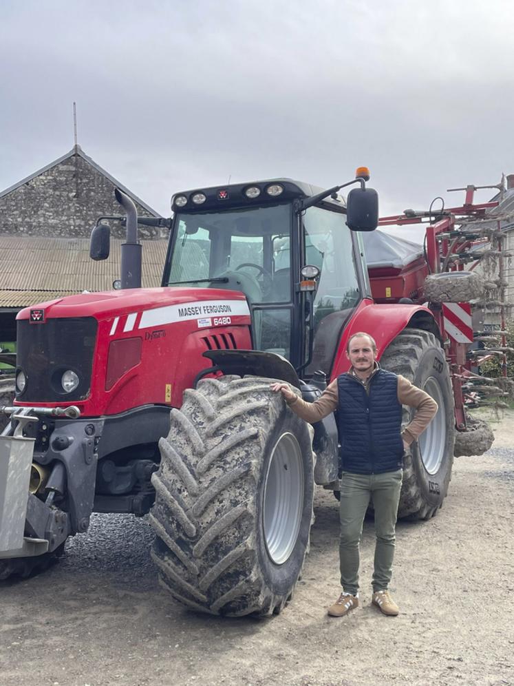 Agriculteur en Indre-et-Loire, Baptiste Dupin est administrateur régional de JA Centre, en charge du dossier Stage agricole. 