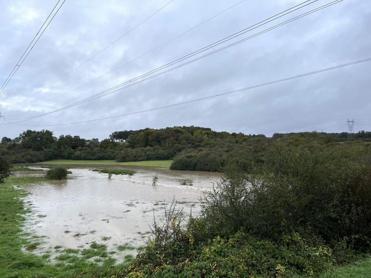 Inondation en Seine-et-Marne.