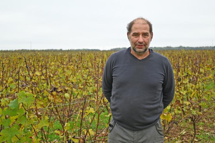 Christophe Morand est vigneron et pépiniériste viticole à Vineuil. Il revient sur les conditions climatiques délicates de 2024 et sa production de plants de vignes.