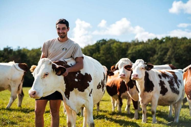 Maxime Thorey, 29 ans, a fait appel pour la première fois au Service de remplacement pour souffler.