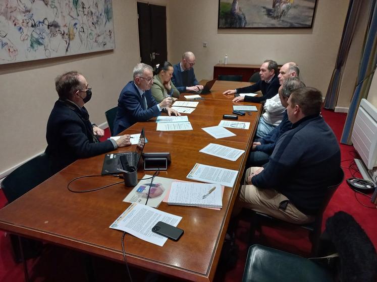 Mercredi 20 novembre, à Orléans. La FNSEA CVL a rencontré François Bonneau, président de Région.