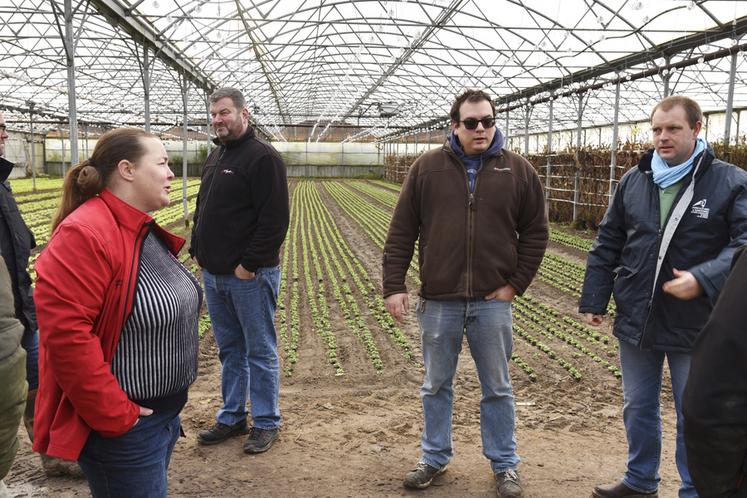 Le chauffage des serres, poste important de dépenses, a fait partie des nombreux sujets évoqués lors de la rencontre.