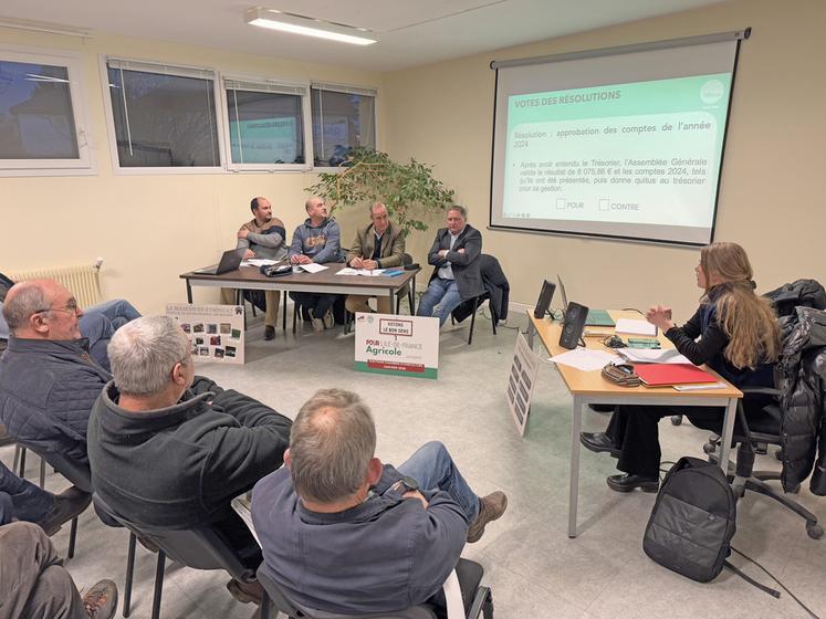 Lundi 13 janvier 2025, l’assemblée générale du syndicat local de Saint-Arnoult (Yvelines) s’est tenue sous la présidence de David Vallée.