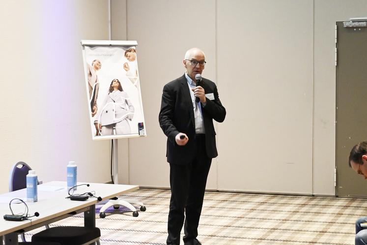 Christian Huyghues, chargé de mission au sein de l'Inrae*, a animé la journée.