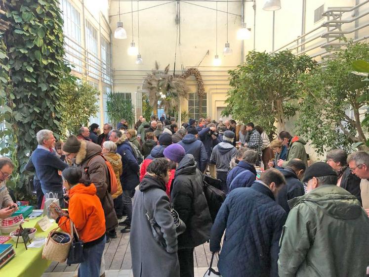 Orléans, samedi 18 janvier. 530 visiteurs se sont rendus à la 4e édition du marché aux truffes. 