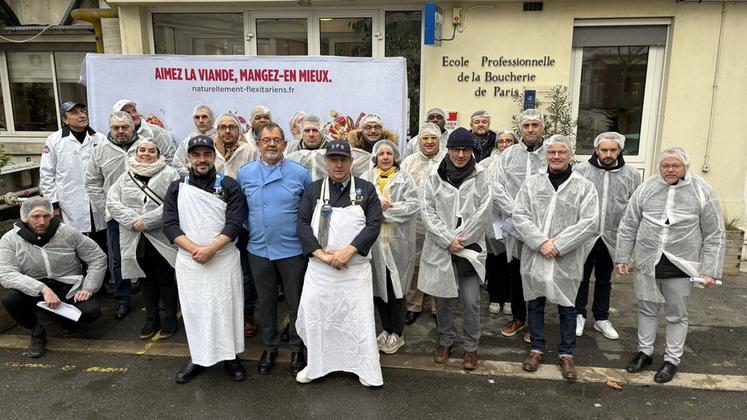 Vendredi 17 janvier, à Paris. Une journée de travail autour de la restauration collective a été organisée par Interbev Île-de-France.